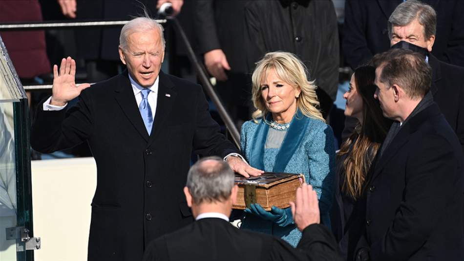 Joe Biden Yemin Ederek ABD'nin 46. Başkanı Oldu