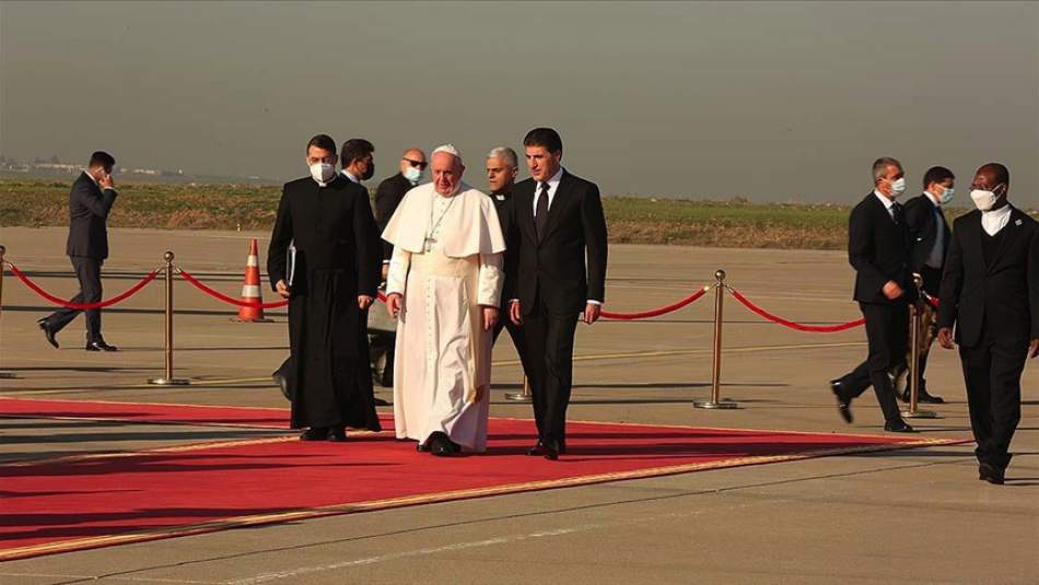 Irak Ziyaretini Sürdüren Papa Erbil'de