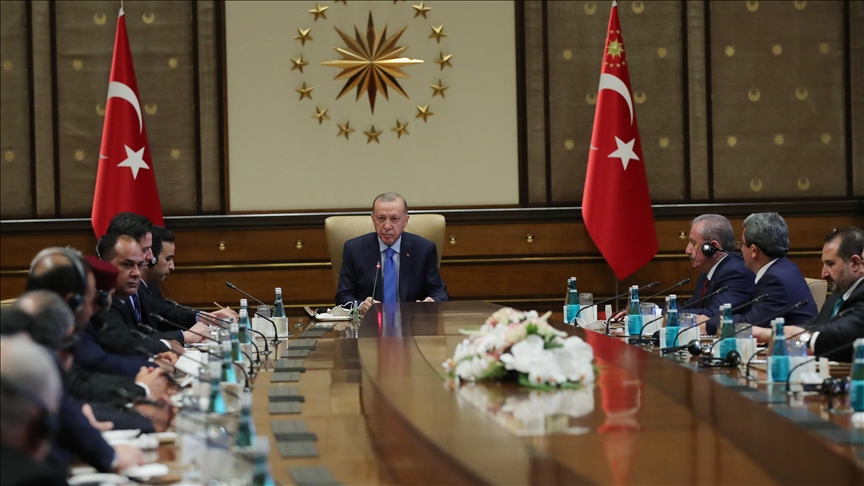 Cumhurbaşkanı Erdoğan, Libya Temsilciler Meclisi Başkanvekili El-Nuveyri'yi Kabul Etti