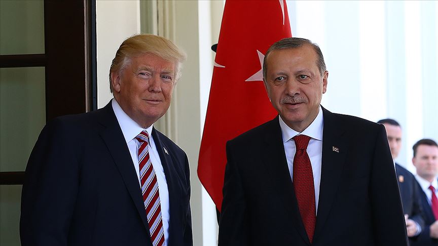 Erdoğan ile Trump Telefonda Görüştü