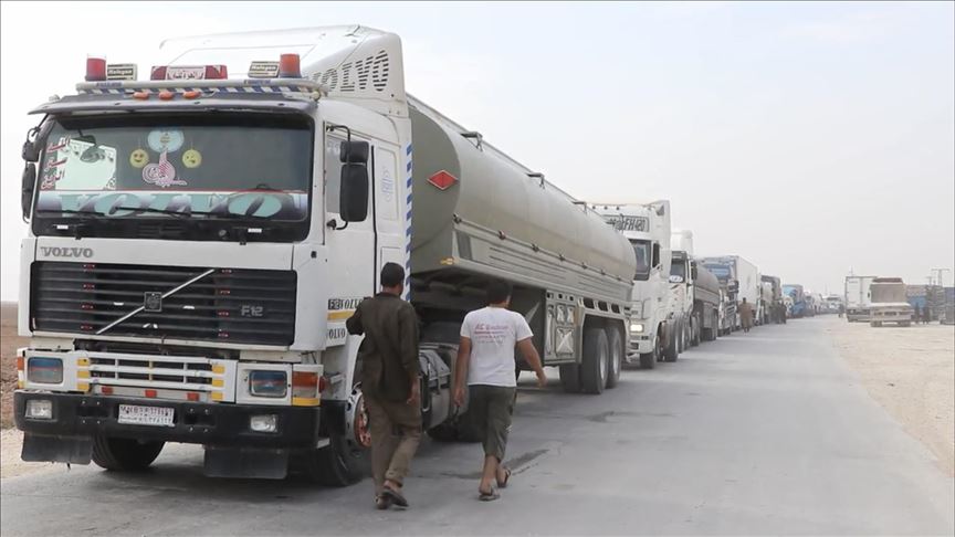 Suriye Medyası: ABD, Suriye'den Irak'a 41 Tanker Petrol Kaçırdı