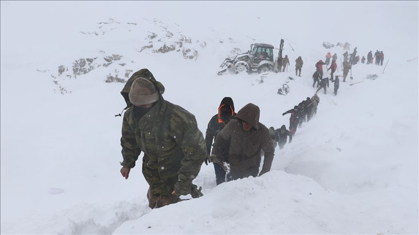 Bahçesaray'da Çığ Düşmesi Olayında 3 Müfettiş Görevlendirildi