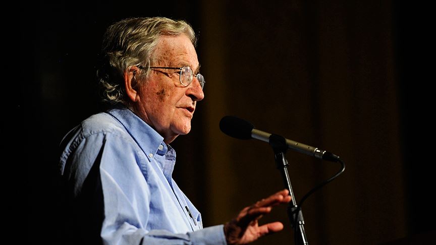 ABD'li Düşünür Noam Chomsky'den 'ABD'nin İsrail'e Desteği Çok Kırılgan' Açıklaması