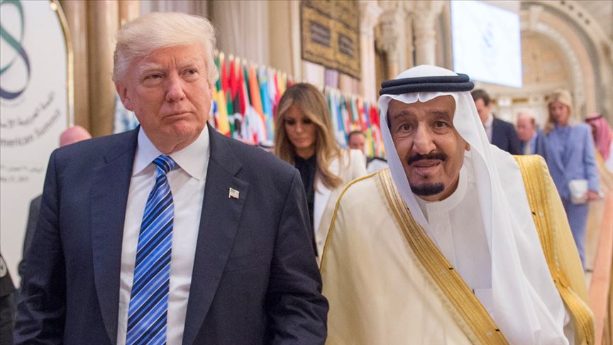 Trump ile Suudi Arabistan Kralı Selman Küresel Enerji Piyasalarını Görüştü