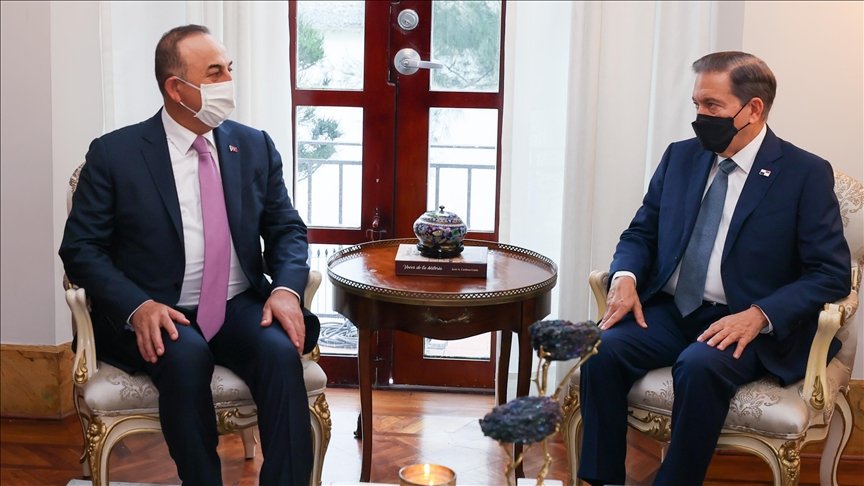 Çavuşoğlu, Panama Devlet Başkanı Cortizo ile Görüştü