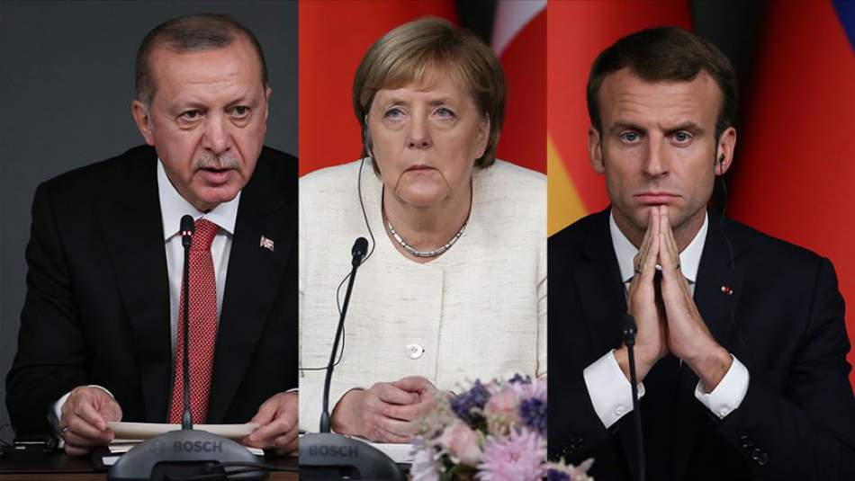 Cumhurbaşkanı Erdoğan, Macron ve Merkel ile Telefonda Görüştü