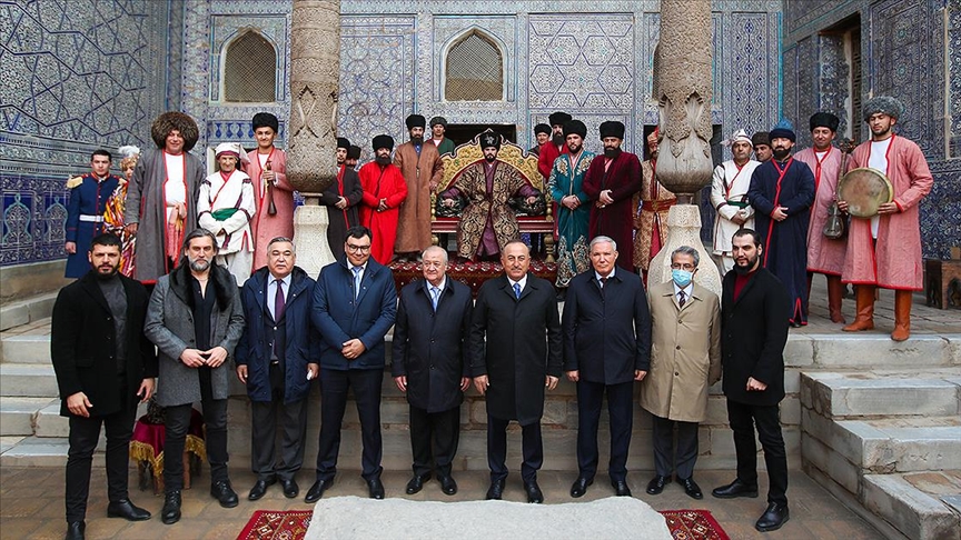 Dışişleri Bakanı Çavuşoğlu Orta Asya Ziyaretlerine Başladı