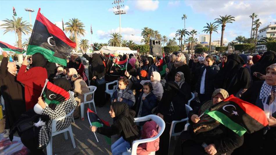 Libya'da Hafter Protesto Edildi