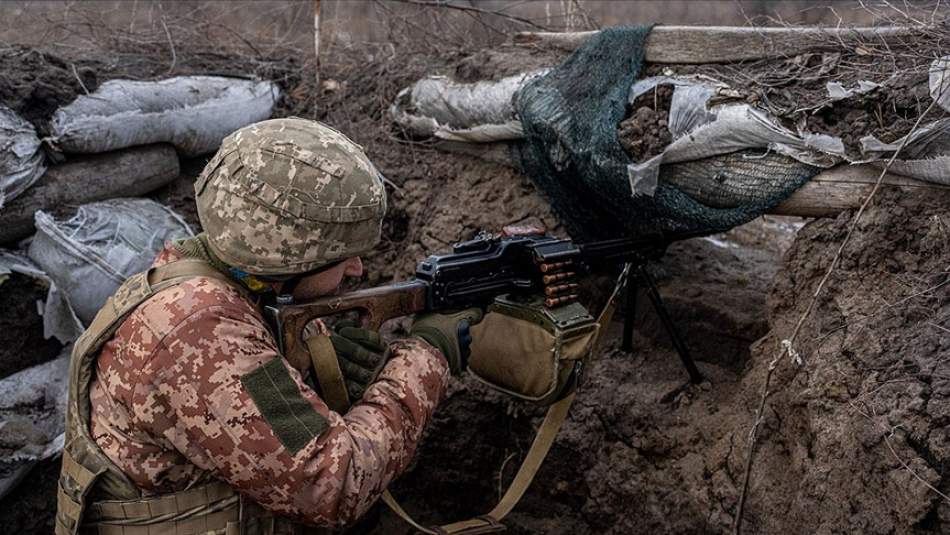 Anadolu Ajansı Donbas'ın Stanitsia Luganska Cephe Hattını Görüntüledi