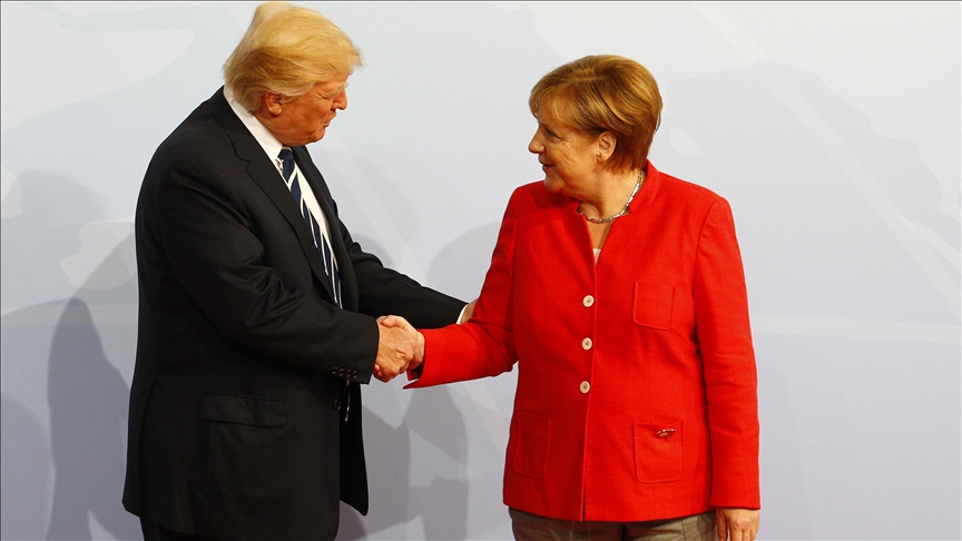 Trump'tan Merkel'e Rusya'ya Bağımlılık Konusunda 'Beyaz Bayrak'