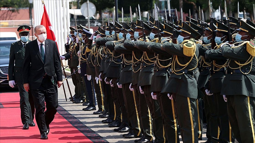 Fransız Basını Cumhurbaşkanı Erdoğan'ın Afrika Ziyaretini Yakından Takip Ediyor