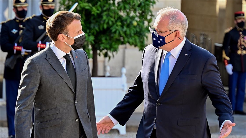 Fransız Medyası Macron-Morrison Tartışmasında Fransa Cumhurbaşkanı'nı Eleştirdi