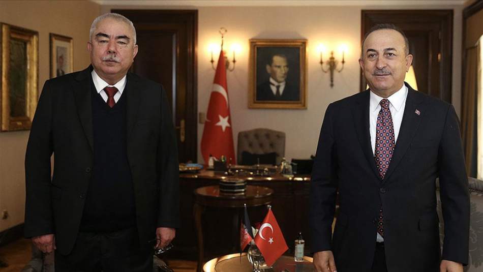 Çavuşoğlu, Dostum ve Rabbani ile Görüştü