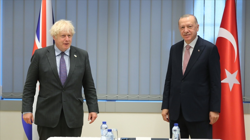 Johnson'dan Erdoğan'a Tebrik