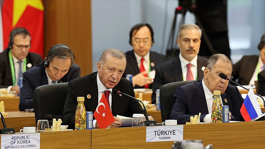 Cumhurbaşkanı Erdoğan, G20 Liderler Zirvesi’nde Konuştu: Gazze'de Bir Kez Daha Derhal Ve Kalıcı Ateşkesin Sağlanması Çağrısında Bulunuyorum