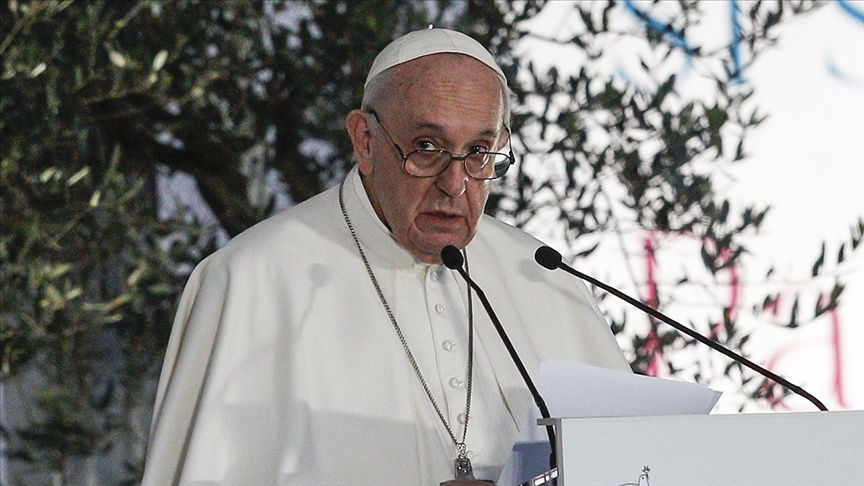 Papa Franciscus, Vatikan'da Yaptığı Konuşmada İşgalci İsrail'e 'Terörist' Dedi