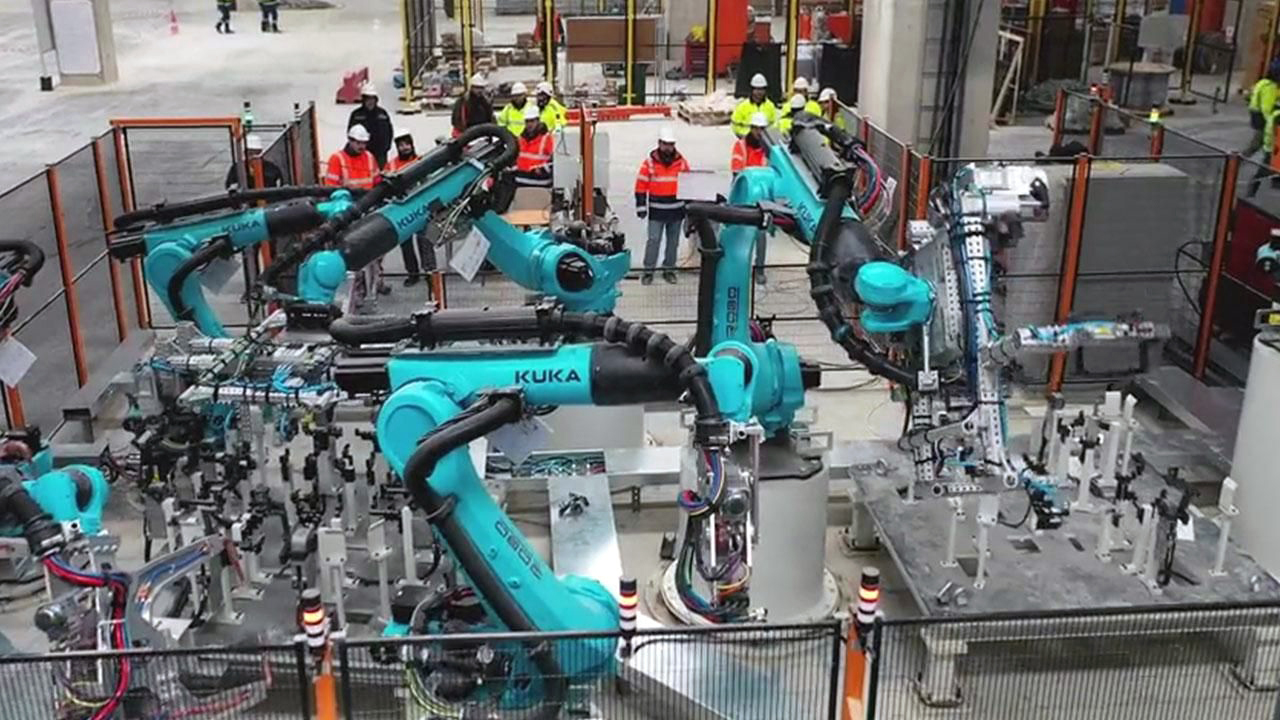 Togg Fabrikasında Robotlar Üretim Provalarına Başladı