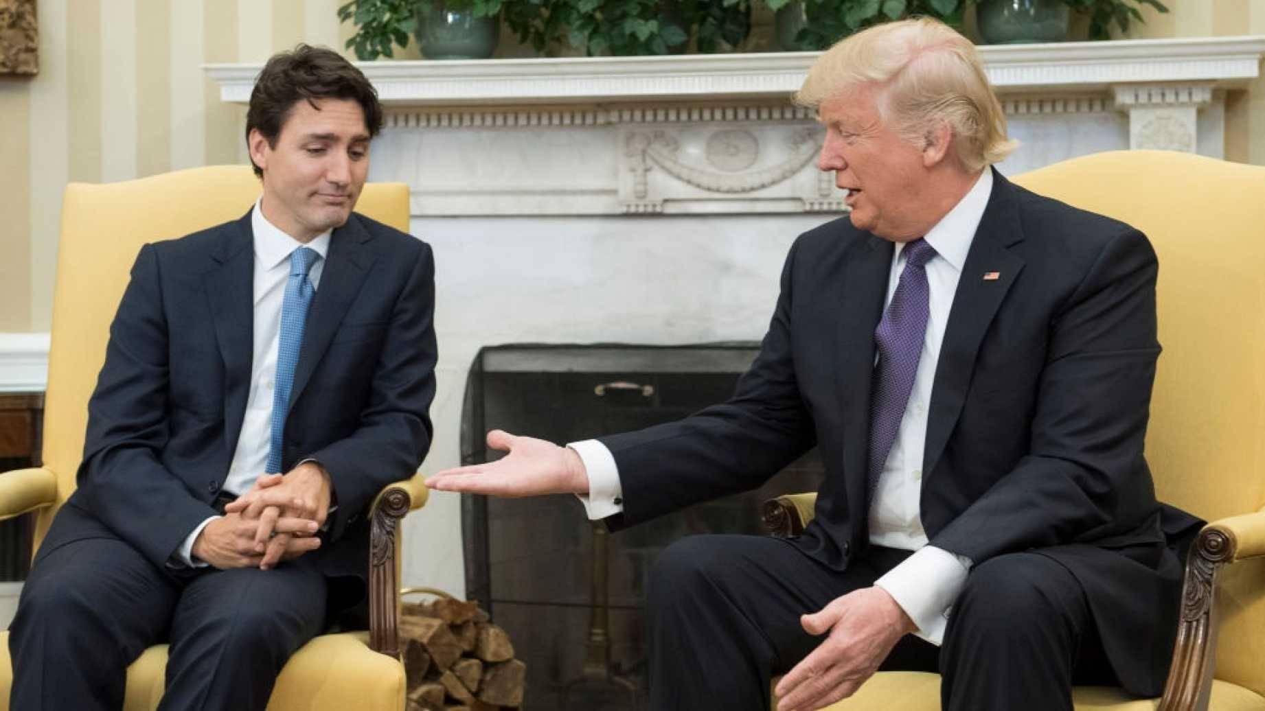 Trump'tan Trudeau'ya: Siz Beyaz Saray'ı yakmamış mıydınız?