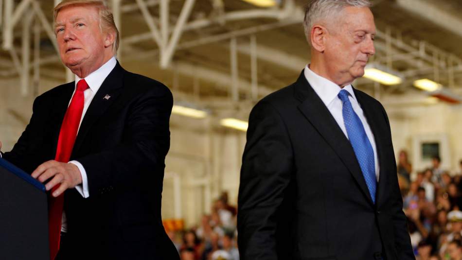 Trump'tan ayrılık sinyali:  "Mattis bir demokrattır ve ayrılabilir"