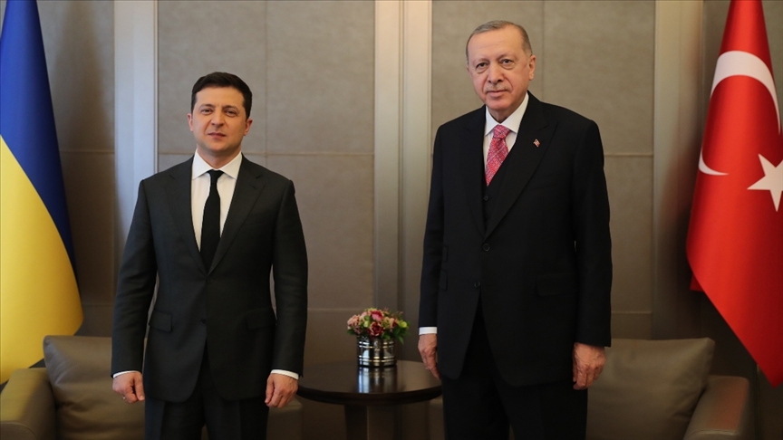 Cumhurbaşkanı Erdoğan,  Zelenskiy İle Telefonda Görüştü