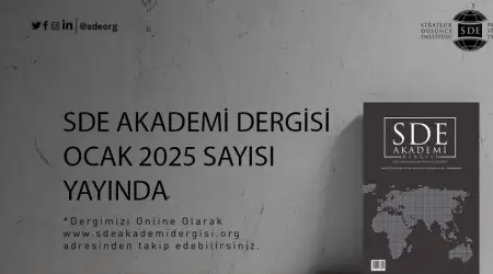 SDE Akademi Dergisi Ocak 2025 Sayısı Yayınlandı