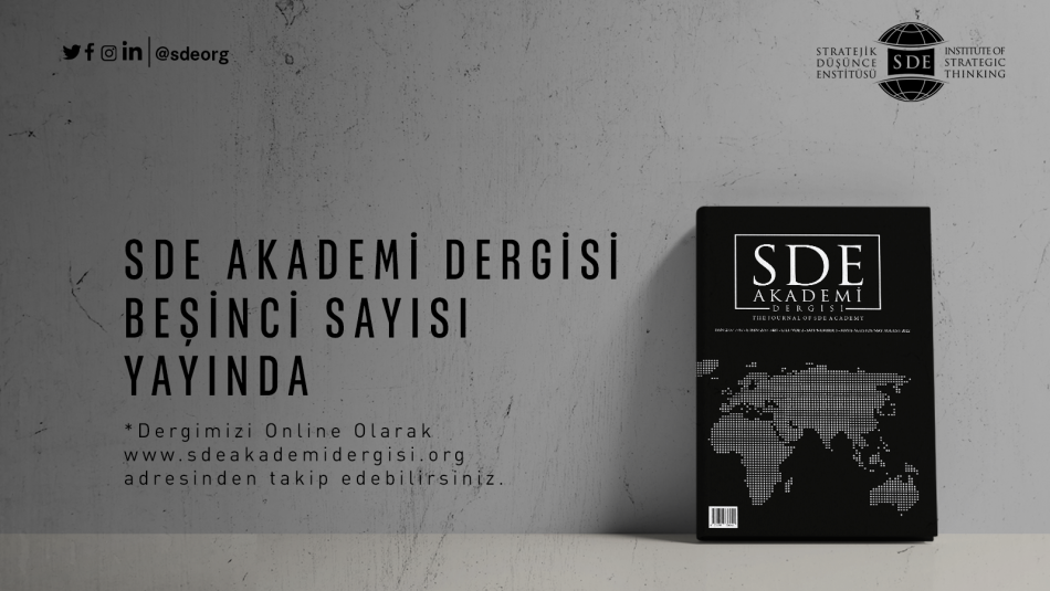 SDE Akademi Hakemli Dergisi Beşinci Sayısı Yayınlandı