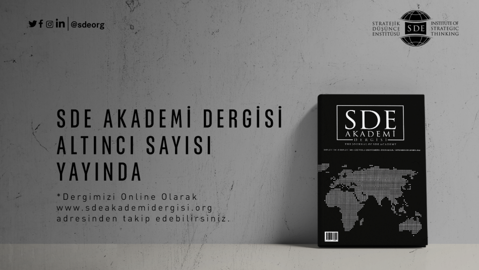 SDE Akademi Hakemli Dergisi Altıncı Sayısı Yayınlandı