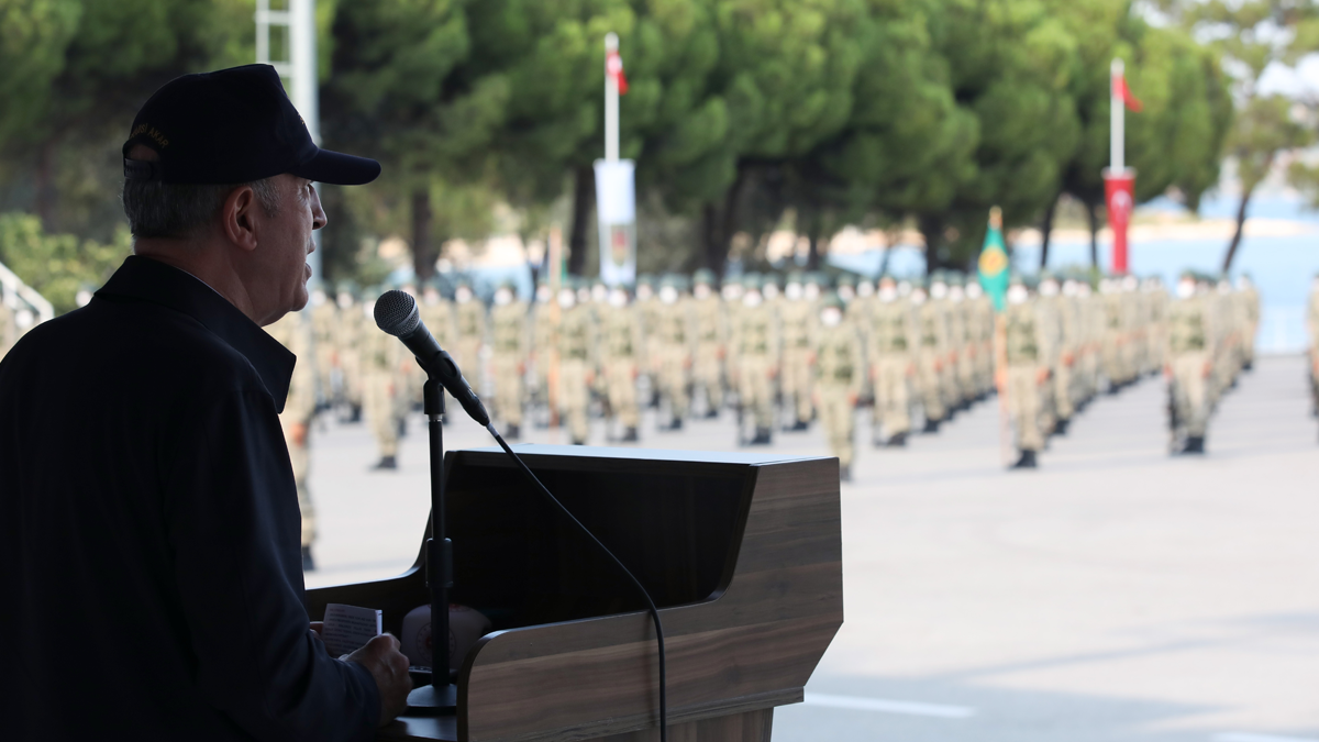 BİLGİ NOTU - Bakan Akar ve Komutanlar Kaş'ta