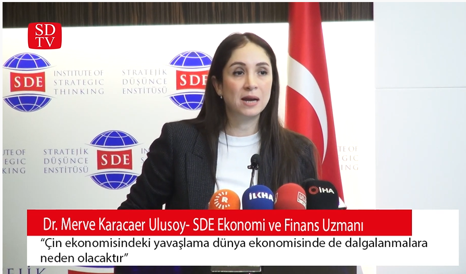 Dr.Merve Karacaer Ulusoy:Çin ekonomisindeki yavaşlama dünya ekonomisinde dalgalanmaya neden olabilir