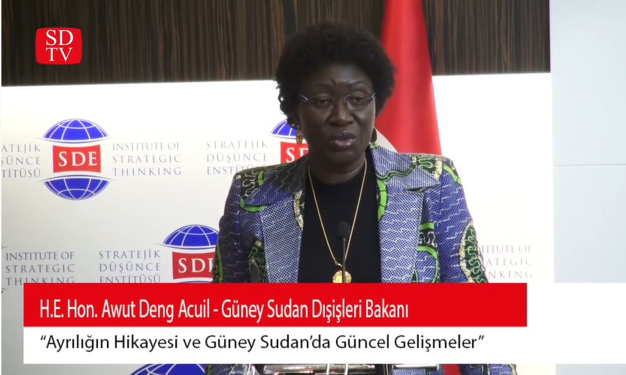 SDE'de "Ayrılığın Hikayesi ve Güney sudan'da Güncel Gelişmeler" Konferansı