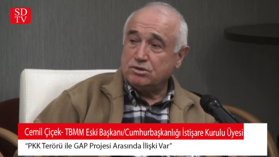 Cemil Çiçek: PKK Terörü ile GAP Projesi Arasında İlişki Var