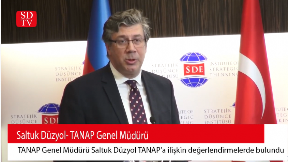 TANAP Genel Müdürü Saltuk Düzyol TANAP'ı Anlattı