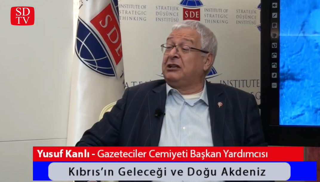 "Kıbrıs'ın Geleceği ve Doğu Akdeniz" / Gazeteciler Cemiyeti Başkan Yardımcısı Yusuf Kanlı