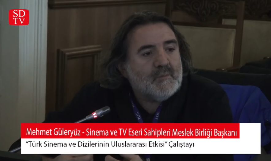 SETEM Başkanı Mehmet Güleryüz "Türk Sinema ve Dizilerinin Uluslararası Etkisi" Çalıştayında Konuştu