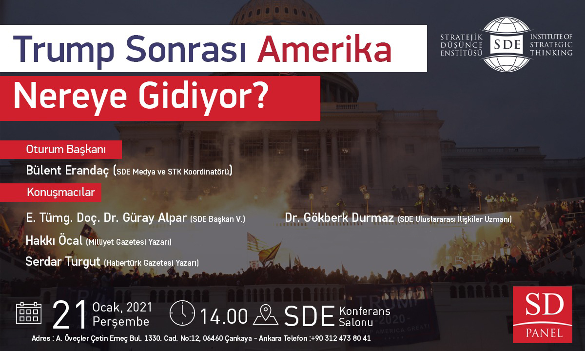 '#Trump Sonrası Amerika Nereye Gidiyor?' Paneli